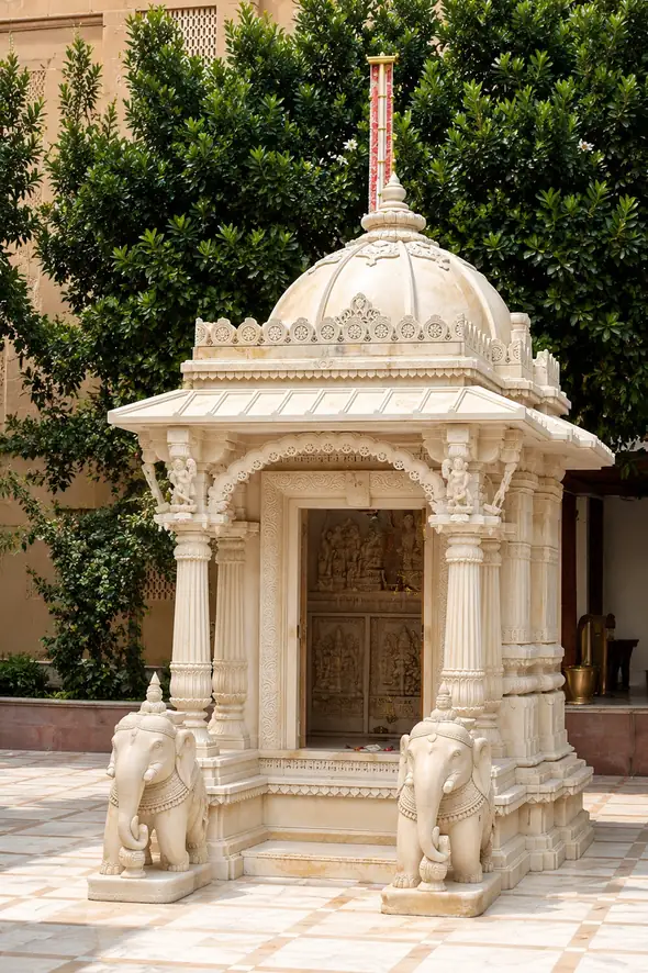 Outdoor Mandir