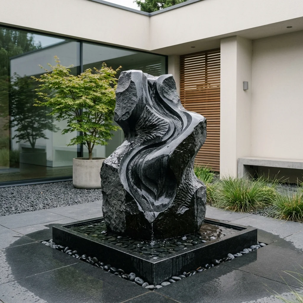 Commission: Sculptural Water Feature