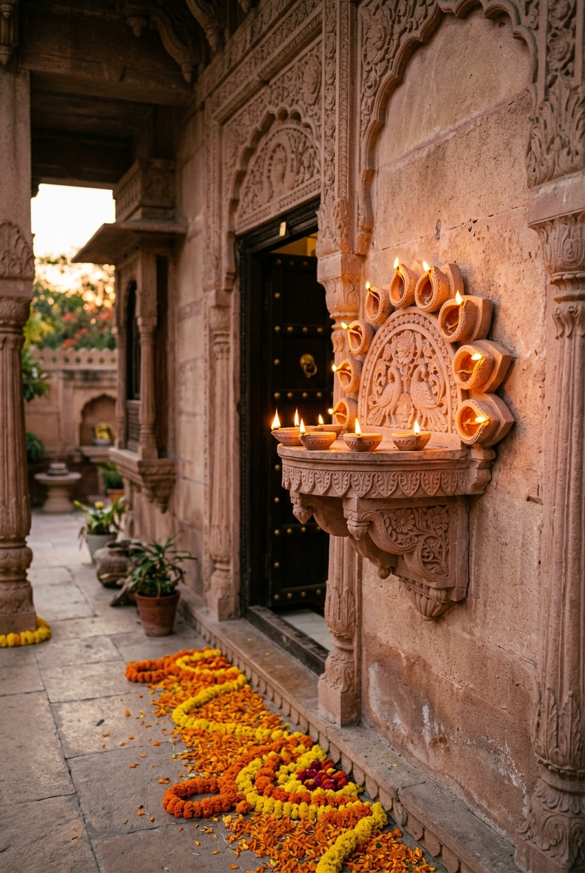 Wall-Mounted Porch Deepmala