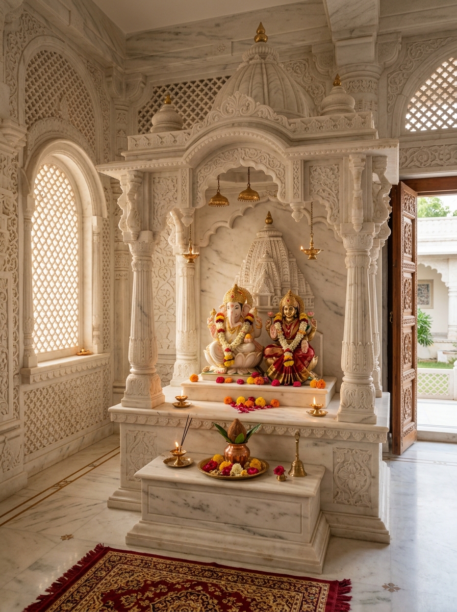 Spiritual Collections in Ambaji White Marble