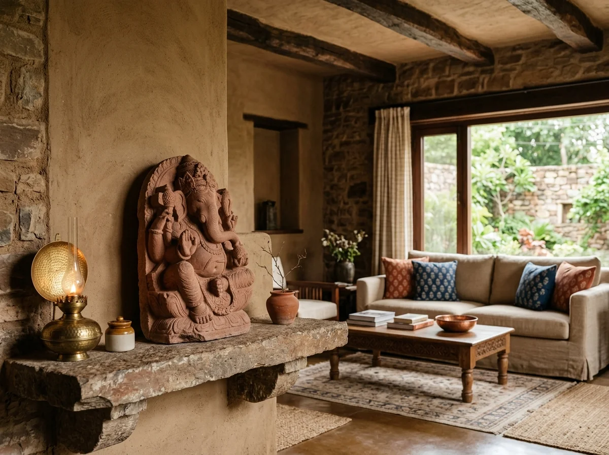 Sculptures & Artefacts in Dholpur Red Sandstone