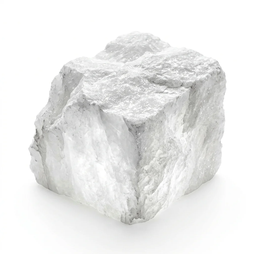 Rough natural-split Makrana White Marble block sample